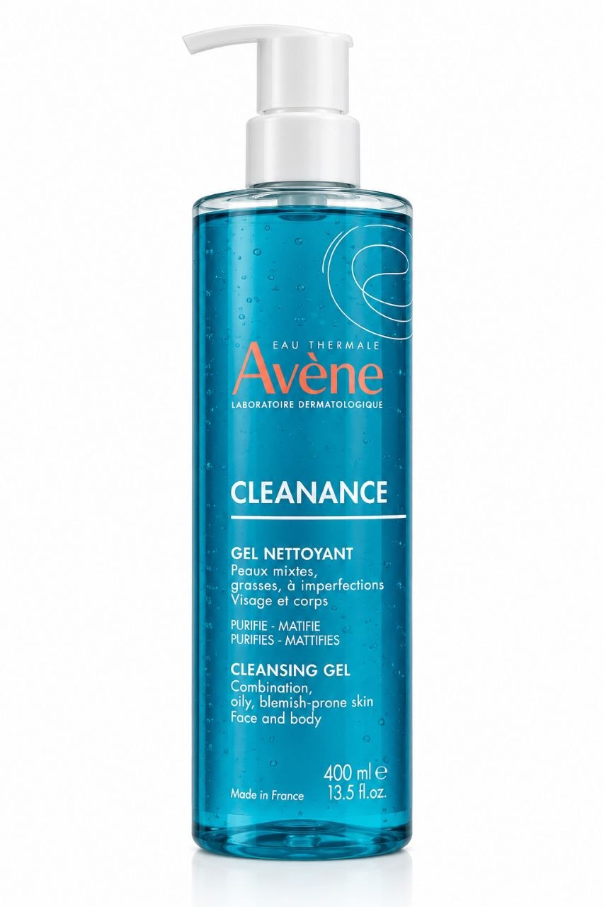 ژل شست‌وشوی صورت اون (Avene) حجم 400 میل